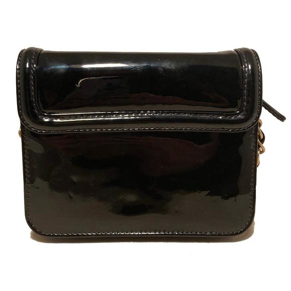 CHANEL Mini Black Patent Leather Classic Shoulder Bag - Picture 3 of 9